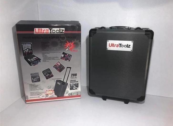 UltraToolz Gereedschapskoffer 299-delig NIEUW, Auto diversen, Autogereedschap, Nieuw, Ophalen of Verzenden