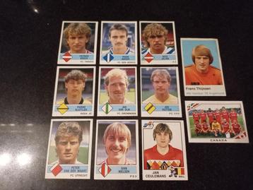 Panini Voetbal plaatjes Euro 84 Mexico 86 1987 WK 78 Vintage beschikbaar voor biedingen
