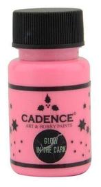 Cadence Art & Hobby paints Glow in the dark roze 50 ml, ., Overige typen, Nieuw, Ophalen of Verzenden