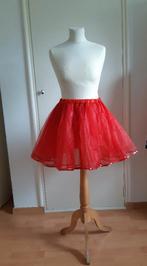 Rode tulle rok, Ophalen of Verzenden, Gedragen, Carnaval