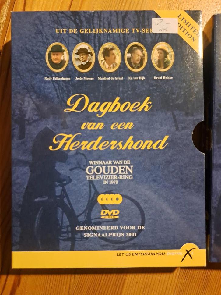 Dagboek van een Herdershond, 4dvd box., Cd's en Dvd's, Dvd's | Tv en Series, Zo goed als nieuw, Alle leeftijden, Ophalen of Verzenden