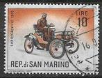 San Marino 1962 - Yvert 532 - Geschiedenis v.d. auto (ST), Verzenden, Overige landen, Gestempeld