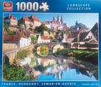 King puzzel France Burgundy 1000 pc zgan, Hobby en Vrije tijd, Denksport en Puzzels, Ophalen of Verzenden, 500 t/m 1500 stukjes