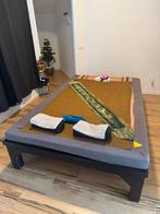 Brede lange massagetafel 140x220, Sport en Fitness, Massageproducten, Ophalen, Zo goed als nieuw, Massagetafel