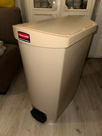 Rubbermaid pedaalemmer 50L (beige), Ophalen, Kunststof, Met pedaal, 50 tot 75 cm