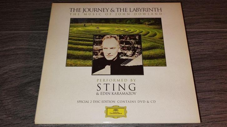 Sting & Edin Karamazov ‎- The Journey & The Labyrinth, Cd's en Dvd's, Cd's | Pop, Zo goed als nieuw, 1980 tot 2000, Ophalen of Verzenden