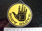 sticker body glove logo hand, Ophalen of Verzenden, Zo goed als nieuw, Merk
