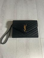 Yves saint Laurent tas clutch, Sieraden, Tassen en Uiterlijk, Tassen | Damestassen, Zo goed als nieuw, Zwart, Verzenden