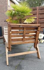 Hardhouten tuinbank ligbed tuin bank Hardhout, Tuin en Terras, Ophalen, Hout