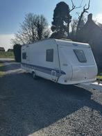 Nette  grote Hobby Exellent Easy caravan, Caravans en Kamperen, Vast bed, Rondzit, Hobby, Kluisje