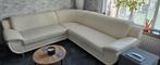 Hoekbank in creme, Huis en Inrichting, Banken | Bankstellen, Ophalen, Zo goed als nieuw, Vierpersoons of meer, Kunststof