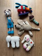 Setje gehaakte knuffels dieren, olifantjes Anne Claire Petit, Ophalen of Verzenden, Gebruikt