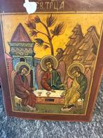 Russian antieke ikoon, Antiek en Kunst, Antiek | Religie, Ophalen of Verzenden