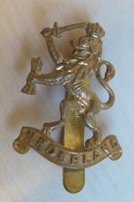 Baret embleem model 1940 (petleeuw), model 1 J.P. Gaunt, Verzamelen, Ophalen of Verzenden, Landmacht, Nederland, Embleem of Badge