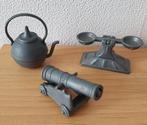 3 miniatuur tinnetjes, Antiek en Kunst, Ophalen of Verzenden
