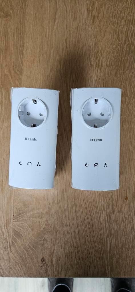 D-link DHP-P306AV powelineadapter (set van 2), Computers en Software, Powerlines, Gebruikt, Ophalen of Verzenden