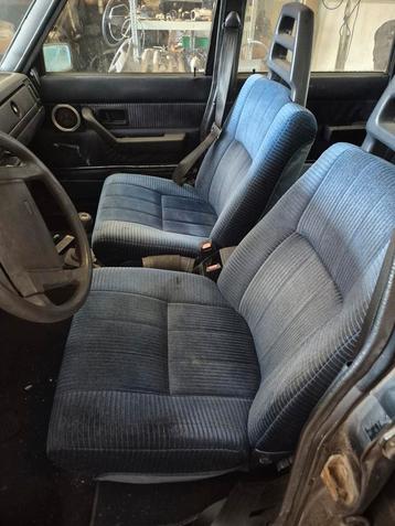 Prachtig pullman interieur blauw  volvo 240/245 beschikbaar voor biedingen