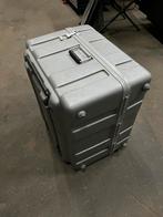 Transportkoffer kunstof grijs 59x49x64,5 cm, Ophalen of Verzenden, Zo goed als nieuw