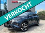 Hyundai Tucson 1.6 T-GDI PHEV Premium Sky 4WD LEER TREKHAAK, Automaat, Gebruikt, Zwart, 4 cilinders