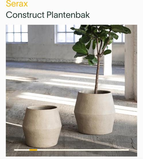 2 x SERAX plantenpotten van Marie Michielssen, Tuin en Terras, Bloembakken en Plantenbakken, Binnen, 30 tot 60 cm, Rond, Ophalen