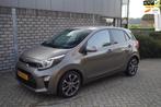 Kia Picanto 1.0 CVVT Design Edition 5 Deurs Leder Navi Camer, Auto's, Voorwielaandrijving, Gebruikt, Euro 6, 4 stoelen