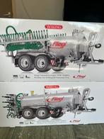 Wiking Fliegl Vakuumfasswagen mestwagen 2 verschilende, Ophalen of Verzenden, Zo goed als nieuw, Tractor of Landbouw, Overige merken
