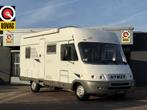 Hymer mobil classic 244 airco fransbed+hefbed luifel 3x zonn, Caravans en Kamperen, Integraal, Hordeur, Bedrijf, Hymer