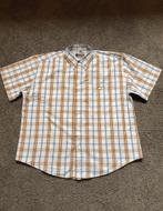 Authentic ruit overhemd licht blauw/Camel maat XL, Kleding | Heren, Overhemden, Ophalen of Verzenden