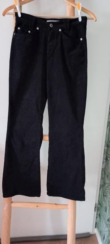 MAC RIB PANTALON ZWART MT 36 -30  MODEL GLADIS beschikbaar voor biedingen