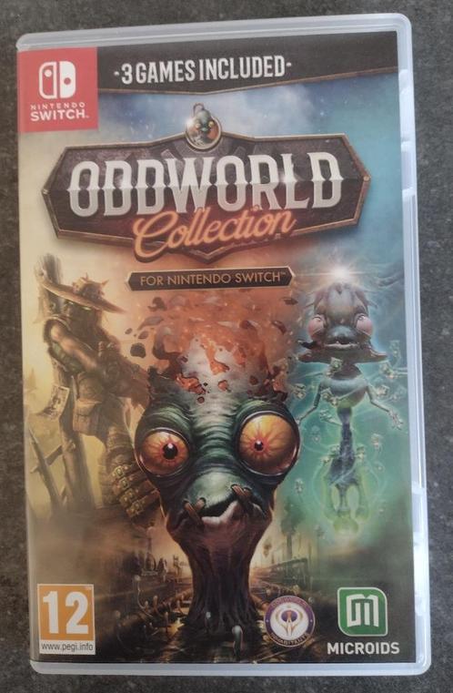 Oddworld Collection, Spelcomputers en Games, Games | Nintendo Switch, Zo goed als nieuw, Avontuur en Actie, 1 speler, Vanaf 12 jaar