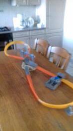 hotwheels set racebaan, Ophalen of Verzenden, Gebruikt, Elektrisch, Hot Wheels