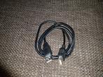 Computer kabel 1.10m lang, zwart, USB A - kabel naar USB A, Ophalen of Verzenden, Zo goed als nieuw
