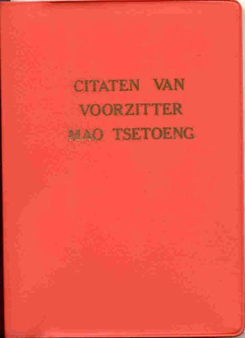 Citaten van Voorzitter Mao Tsetoeng (Rode boekje)