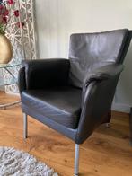 Leren fauteuil, montel, Huis en Inrichting, Fauteuils, Ophalen of Verzenden, Gebruikt, 75 tot 100 cm, Leer