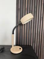 Vintage bureaulamp beige, Huis en Inrichting, Lampen | Tafellampen, Ophalen of Verzenden, Zo goed als nieuw, Minder dan 50 cm