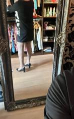 chique jurkje 44-46 Italiaans Peruzzi travelstof, Kleding | Dames, Verzenden, Zwart, Maat 46/48 (XL) of groter, Zo goed als nieuw