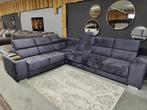 Voorraad Actie | Velvet stof hoekbank | Showroom Utrecht 🌞