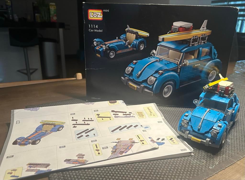 LOZ Mini 1114 Auto Model - Bouwset, Ophalen of Verzenden, Zo goed als nieuw, Overige merken