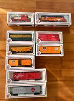 H0 Modeltrein 2x  incl. 7 Wagons - Treinset Bachmann, Overige merken, Gelijkstroom, Ophalen of Verzenden, Analoog