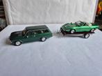 Opel kadett B caravan met Opel GT op trailer, Hobby en Vrije tijd, Modelauto's | 1:43, Ophalen of Verzenden, Zo goed als nieuw