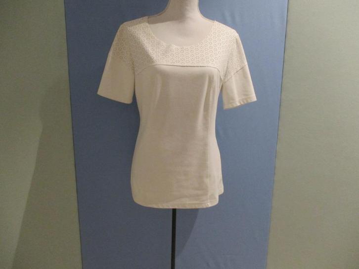 Creme de la Creme top maat L, Kleding | Dames, Tops, Zo goed als nieuw, Maat 42/44 (L), Overige kleuren, Korte mouw, Verzenden