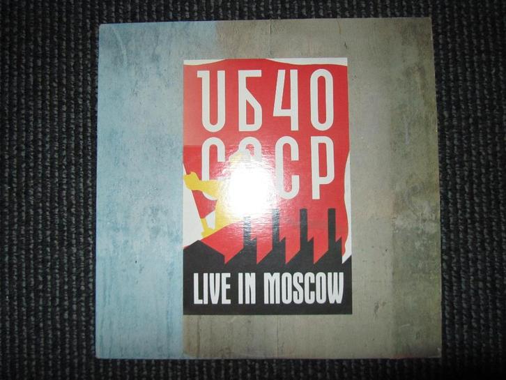 2 LP UB40 - CCCP Live in Moscow 1987 vinyl Rat in mi Kitchen, Cd's en Dvd's, Vinyl | Pop, Gebruikt, 1980 tot 2000, 12 inch, Ophalen of Verzenden
