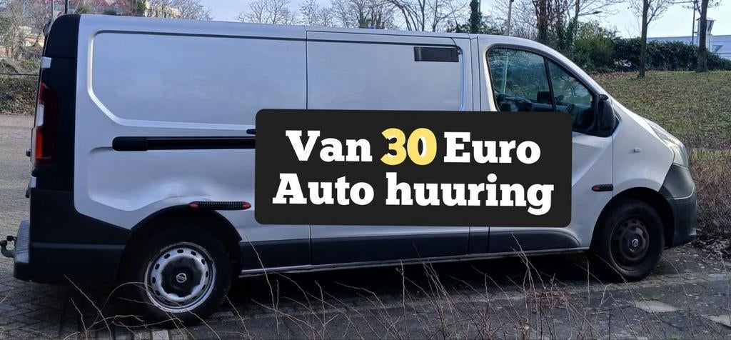 Bestelauto huring? Van renting?.Nissan L2h1 2900 2018, Ophalen of Verzenden