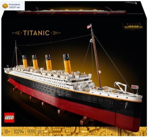 TE HUUR: Lego Icons 10294 Titanic, Kinderen en Baby's, Speelgoed | Duplo en Lego, Nieuw, Lego, Complete set, Ophalen of Verzenden