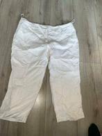 Next linnen broek wit witte capri 48, Kleding | Dames, Verzenden, Wit, Maat 46/48 (XL) of groter, Driekwart