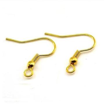 511/ partij van 500 gold plated oorhaken beschikbaar voor biedingen