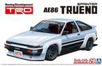 Aoshima 1:24 TRD AE86 TRUENO N2 1985 TOYOTA, Hobby en Vrije tijd, Modelbouw | Auto's en Voertuigen, Nieuw, Overige merken, Groter dan 1:32