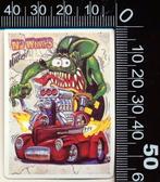 Sticker: Rat Fink (34), Ophalen of Verzenden, Zo goed als nieuw, Auto of Motor