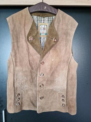 Origineel Meindl jachtgilet geitenleer vintage Oktoberfest beschikbaar voor biedingen