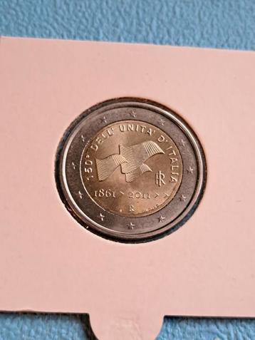 2 euro UNC Italië 150 jaar Republiek 2011 beschikbaar voor biedingen